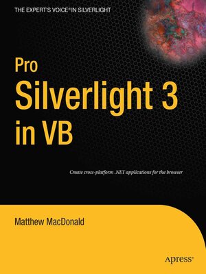 cover image of Pro Silverlight 3 in VB